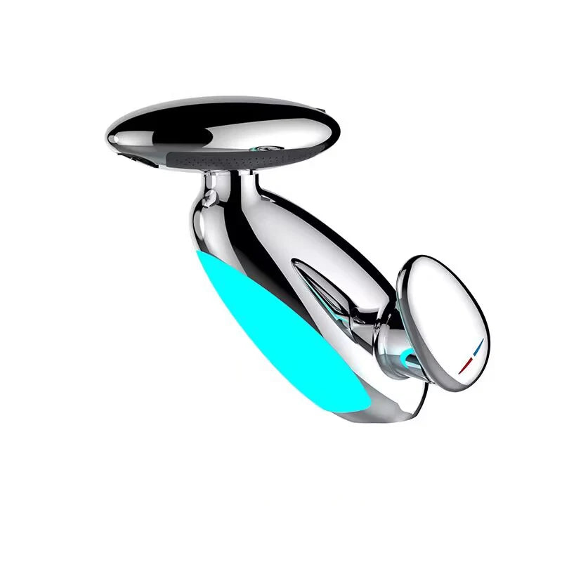 AquaFlow™ LED Pull-Out Waterfall Bathroom Faucet