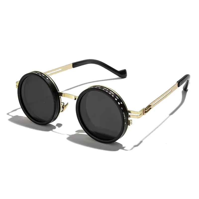 Retro Steampunk Polarized Sunglasses – UV400