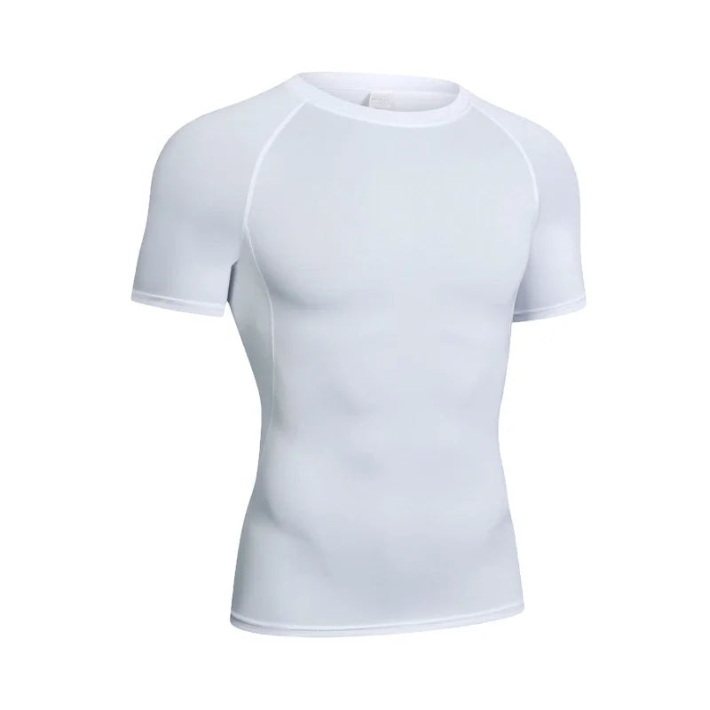 Men’s Compression Long Sleeve Sports Shirt | Quick-Dry Fitness & Gym Performance Top