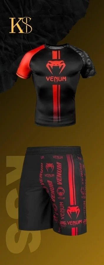 Best-selling Men's and Women's Outdoor Sports Casual Short-sleeved Short-pants Sets; Martial Arts and Boxing Clothing kids
