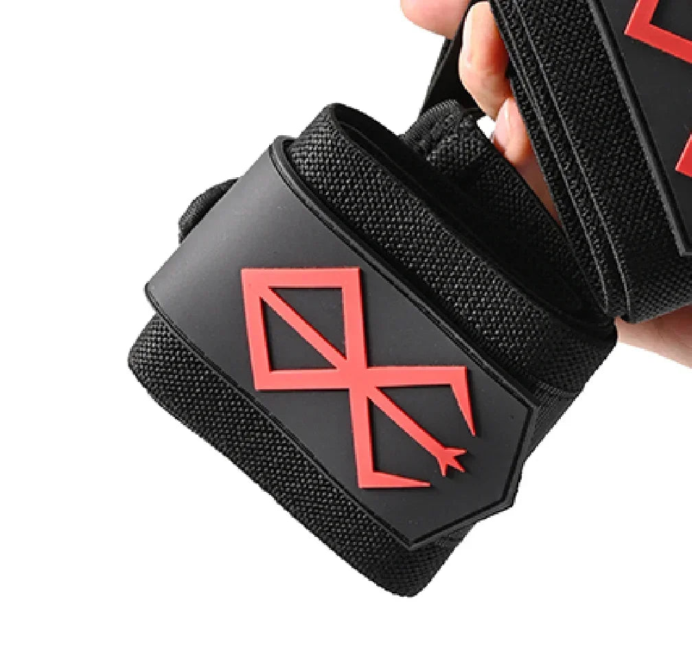 Alpha Grip Pro Wrist Wraps – Heavy Duty Wrist Support for Weightlifting & Powerlifting