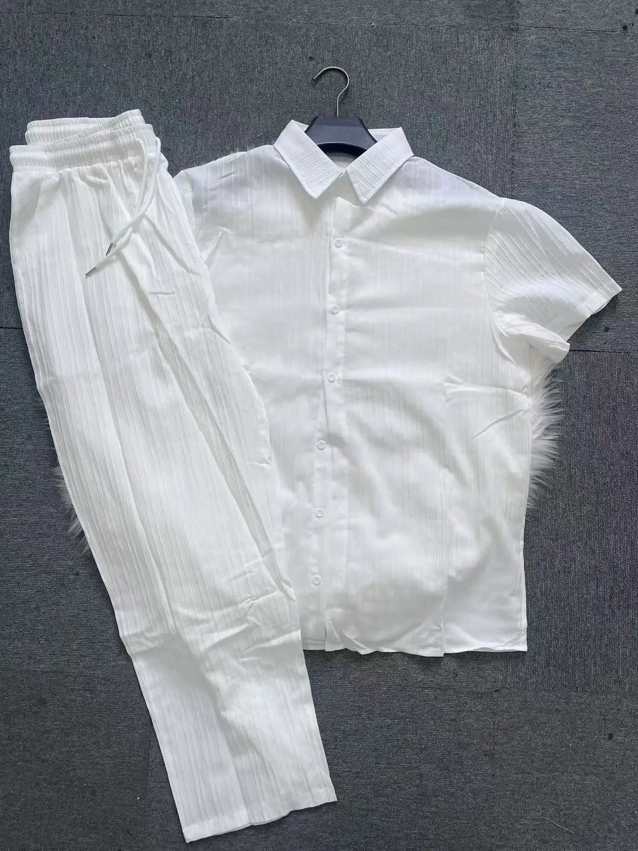 Premium Herren Sommer-Set – Elegantes 2-teiliges Freizeit-Outfit | Modern & Komfortabel