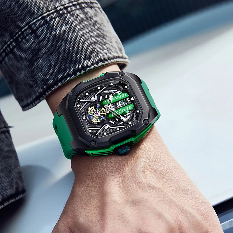 Titan X Barrel Sports Watch™
Luxury Waterproof Men’s Automatic Watch
