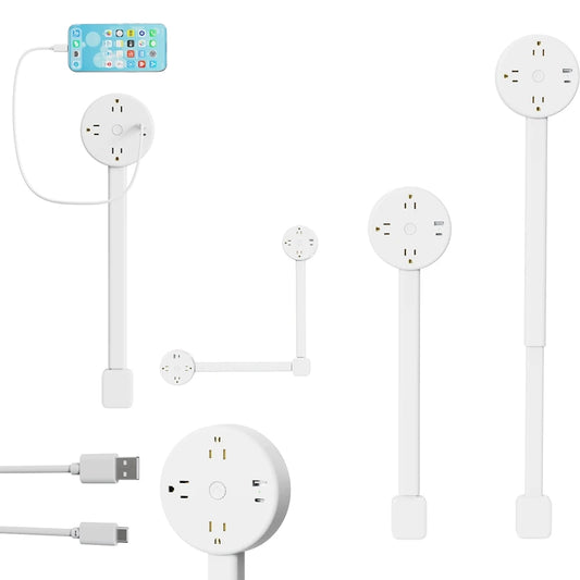 FlexPower™ 180° Rotating Wall Socket Extender