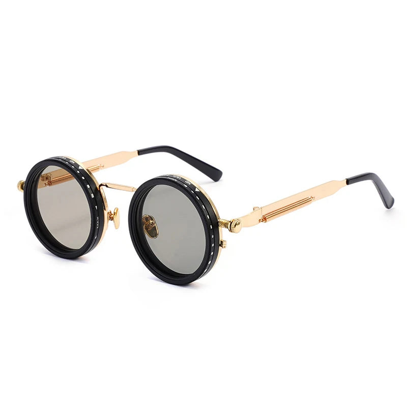 Retro Steampunk Polarized Sunglasses – UV400