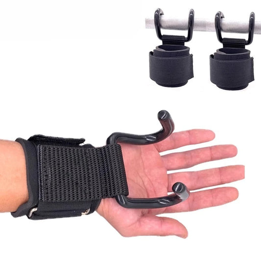 Alpha Grip Power Hooks – Heavy Duty Weightlifting Wrist Hooks