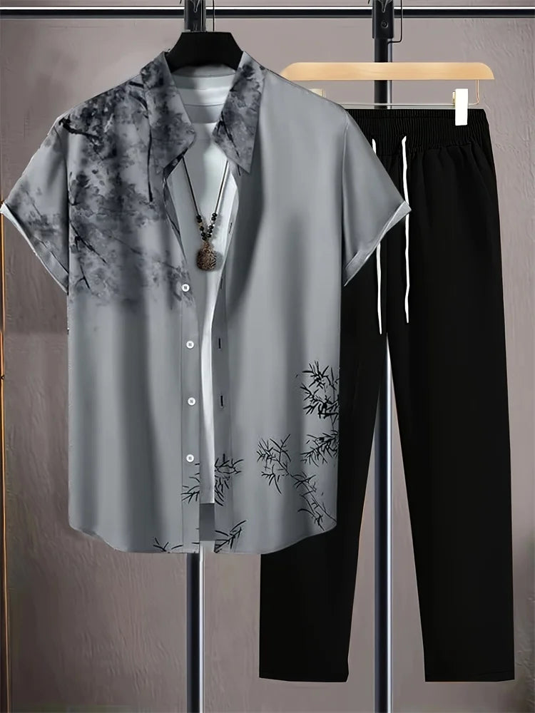 Premium Urban Zweiteiliges Herren-Set – Modern Fit | Exklusiver Streetwear-Look 2025