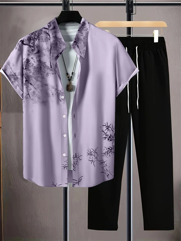 Premium Urban Zweiteiliges Herren-Set – Modern Fit | Exklusiver Streetwear-Look 2025