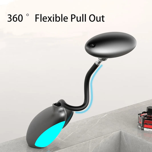 AquaFlow™ LED Pull-Out Waterfall Bathroom Faucet