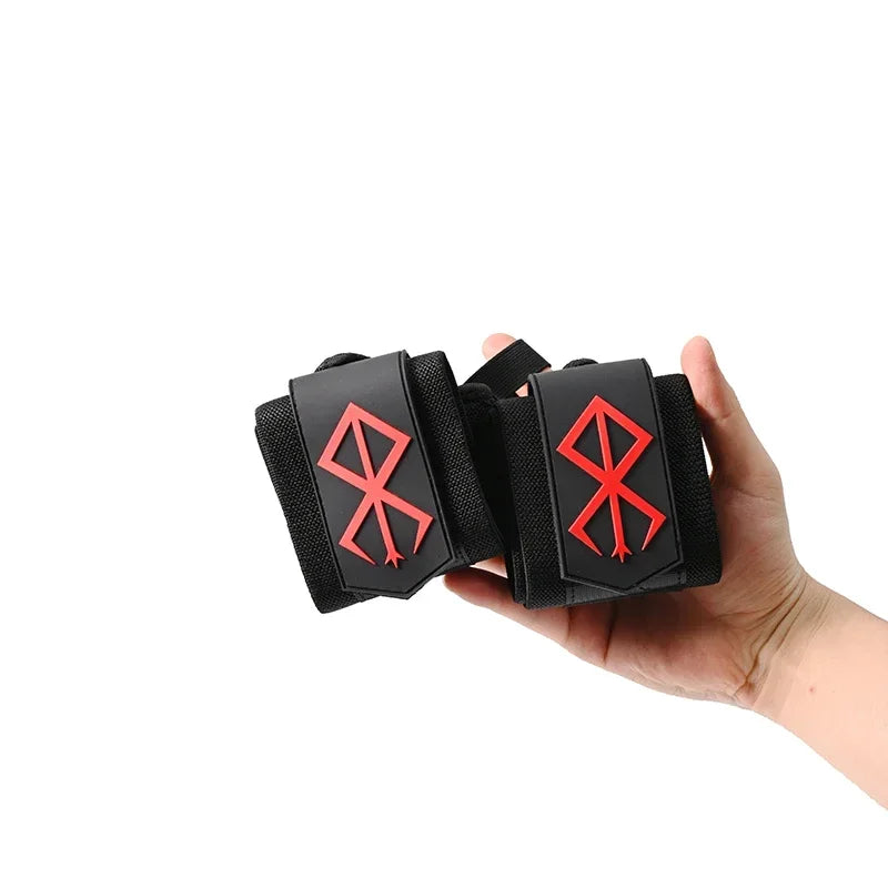 Alpha Grip Pro Wrist Wraps – Heavy Duty Wrist Support for Weightlifting & Powerlifting