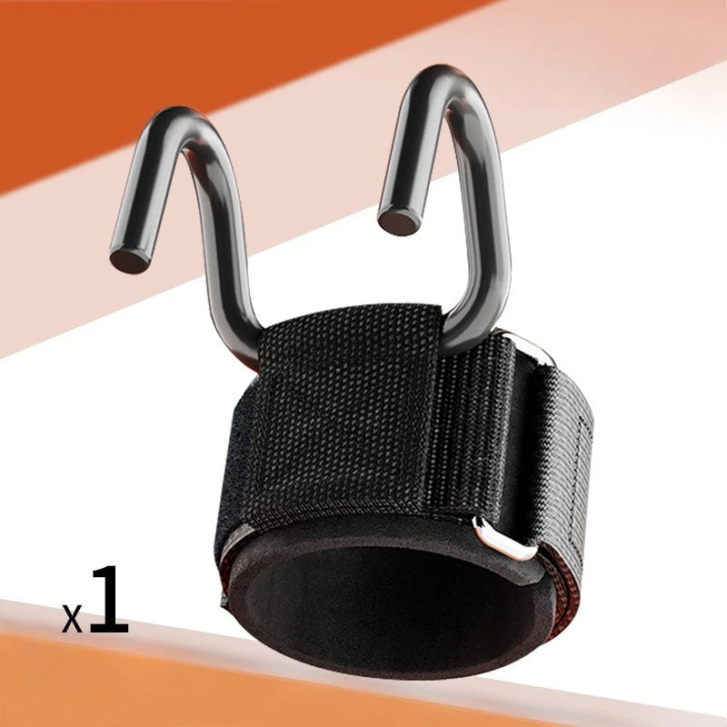 Alpha Grip Power Hooks – Heavy Duty Weightlifting Wrist Hooks