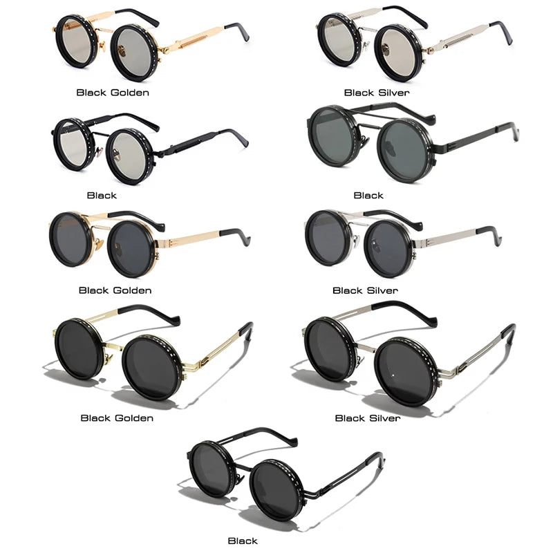 Retro Steampunk Polarized Sunglasses – UV400