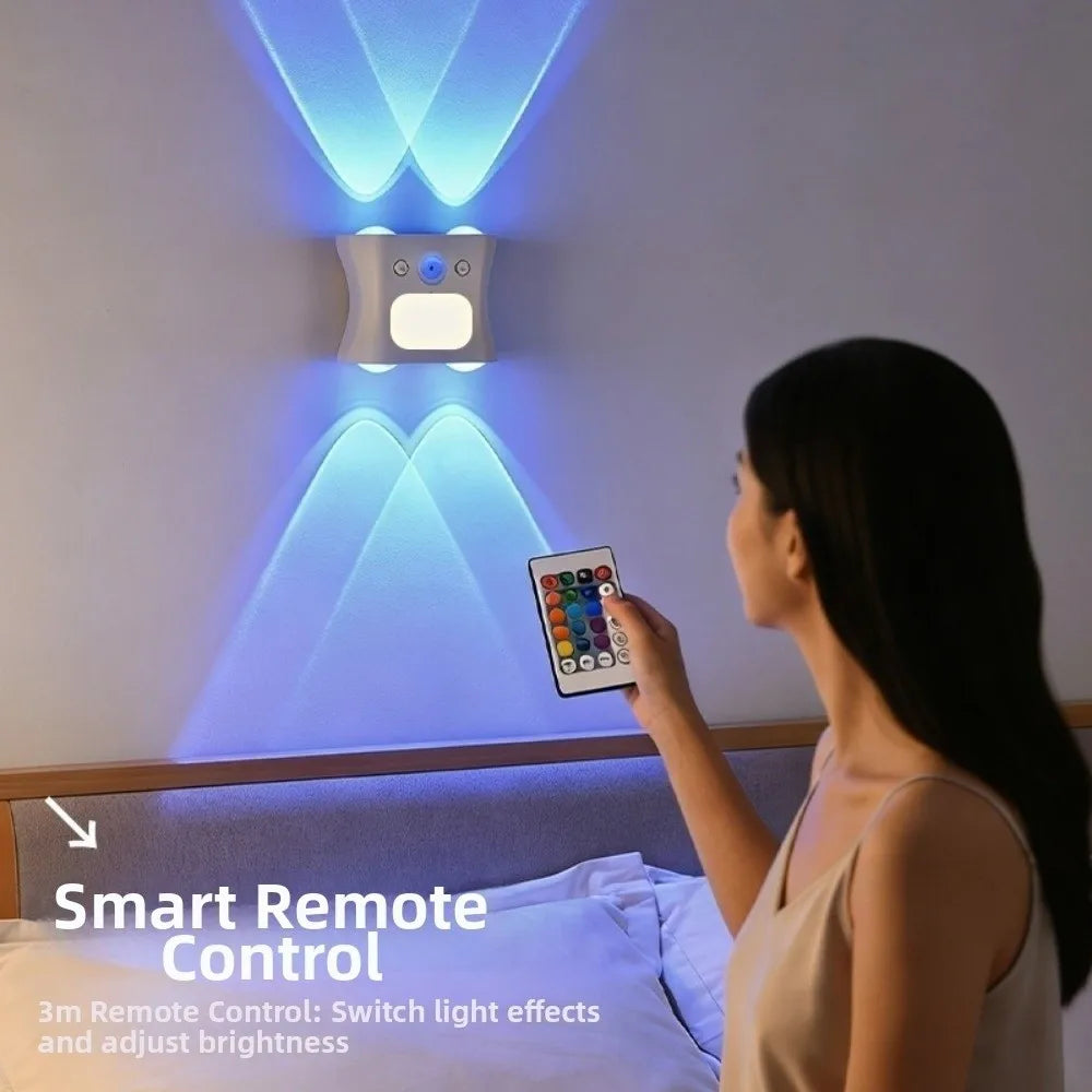 SmartGlow RGB Motion Sensor Wall Light

✨ Transform your space with the SmartGlow RGB Motion Sensor Wall Light!