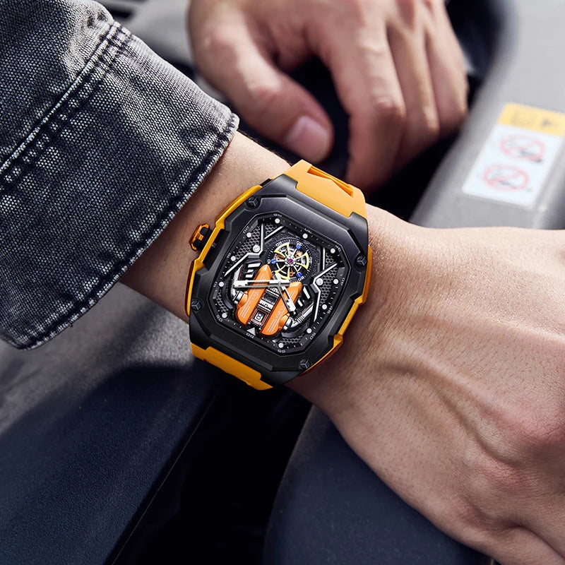 Titan X Barrel Sports Watch™
Luxury Waterproof Men’s Automatic Watch