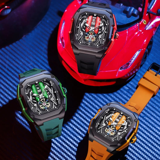 Titan X Barrel Sports Watch™
Luxury Waterproof Men’s Automatic Watch