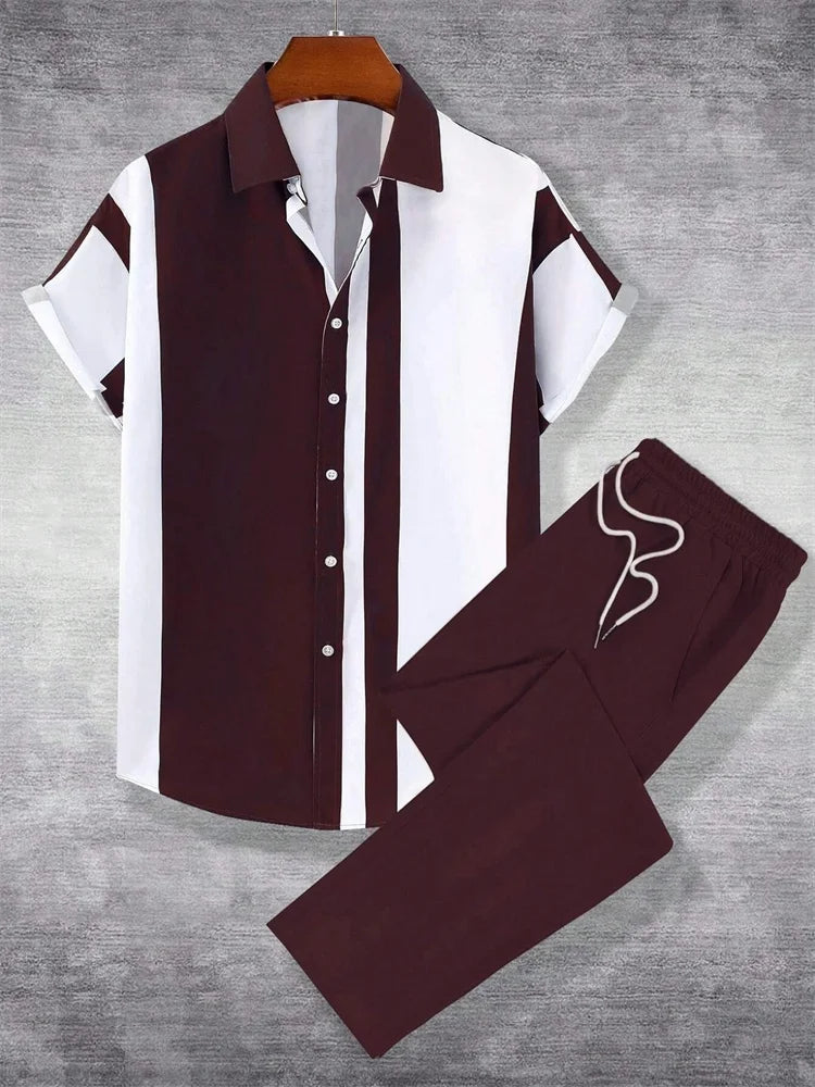 Premium Urban Zweiteiliges Herren-Set – Modern Fit | Exklusiver Streetwear-Look 2025