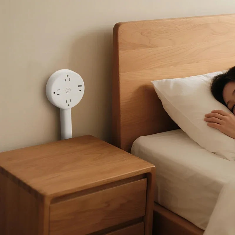 FlexPower™ 180° Rotating Wall Socket Extender