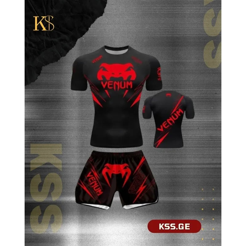 Best-selling Men's and Women's Outdoor Sports Casual Short-sleeved Short-pants Sets; Martial Arts and Boxing Clothing kids