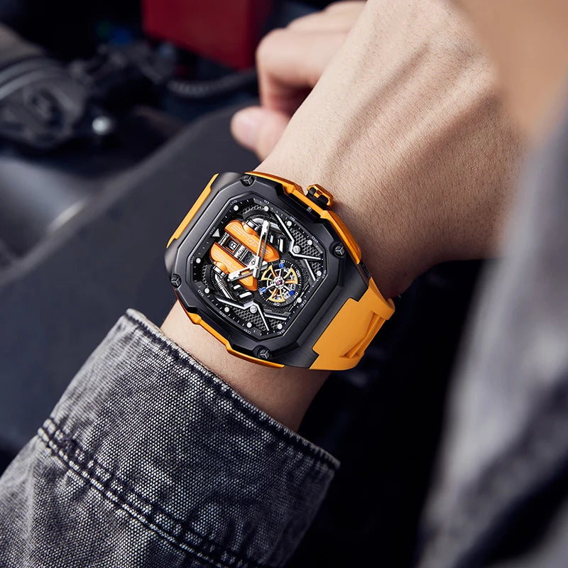 Titan X Barrel Sports Watch™
Luxury Waterproof Men’s Automatic Watch
