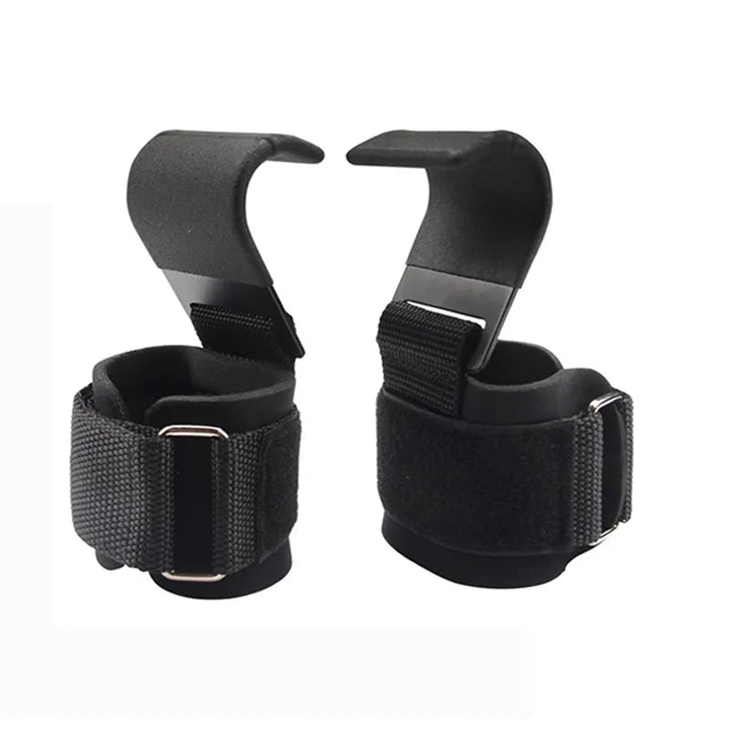 Alpha Grip Power Hooks – Heavy Duty Weightlifting Wrist Hooks