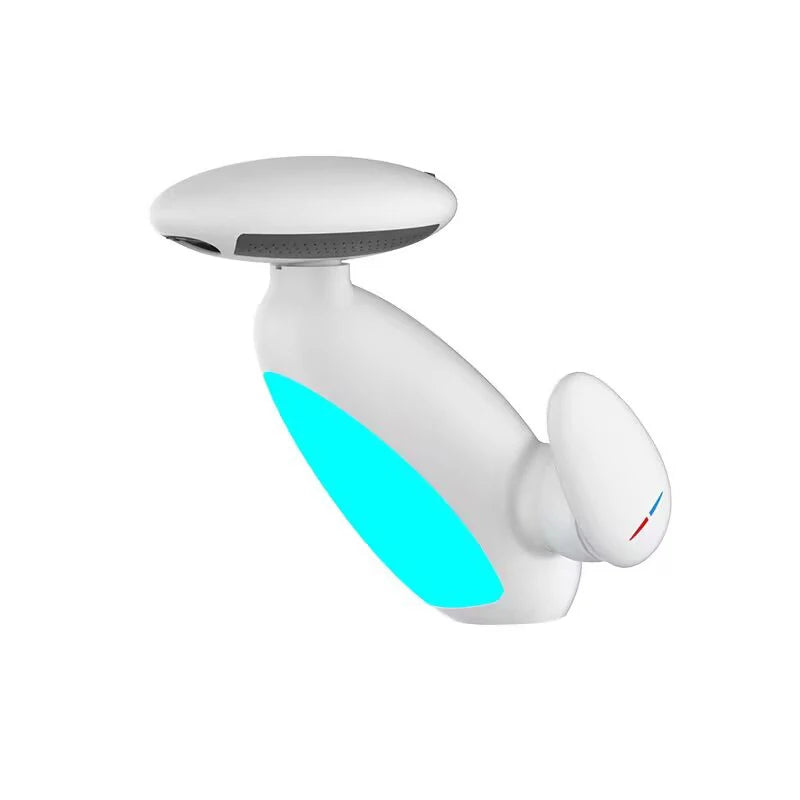 AquaFlow™ LED Pull-Out Waterfall Bathroom Faucet