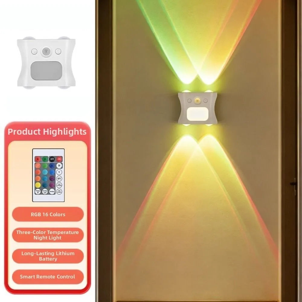 SmartGlow RGB Motion Sensor Wall Light

✨ Transform your space with the SmartGlow RGB Motion Sensor Wall Light!