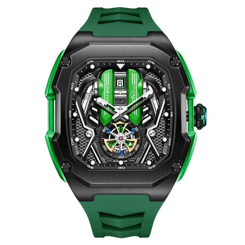 Titan X Barrel Sports Watch™
Luxury Waterproof Men’s Automatic Watch