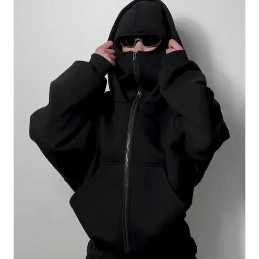 ShadowFlex™ Premium Balaclava Zip Hoodie