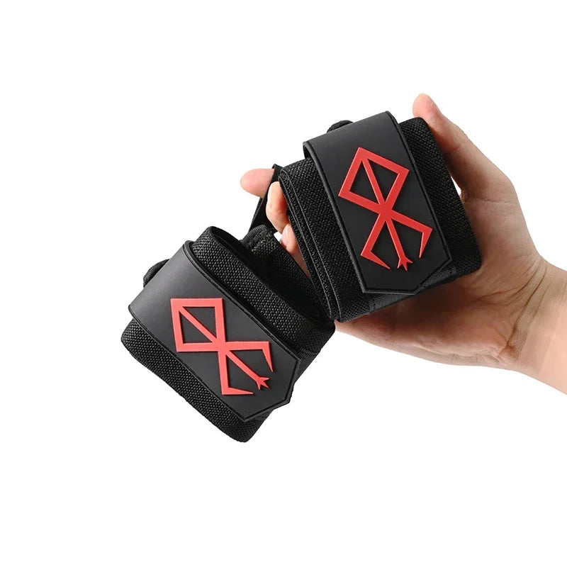Alpha Grip Pro Wrist Wraps – Heavy Duty Wrist Support for Weightlifting & Powerlifting